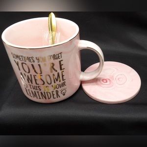 Mugpie You're Awesome Mug, Trivet, and Spoon